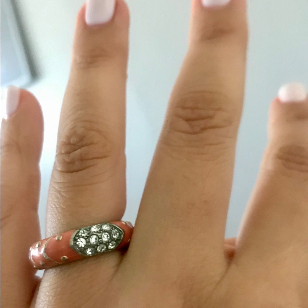 Two toned ring